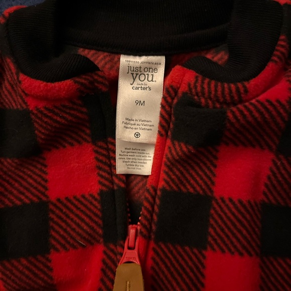 Carter size 9 months buffalo shirt - Picture 2 of 4